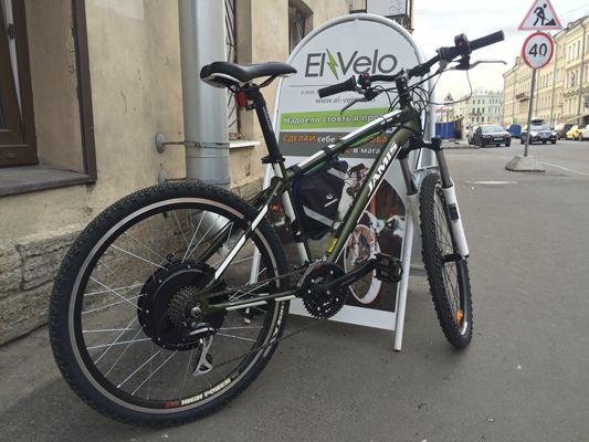 Электровелосипед El-velo Street 1000W