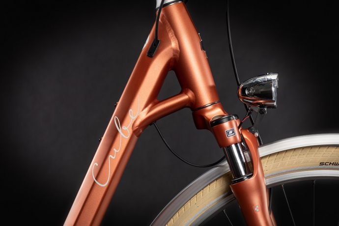 Электровелосипед Cube ELLA RIDE HYBRID 400 Оранжевый Электровелосипед Cube ELLA RIDE HYBRID 400 Оранжевый
